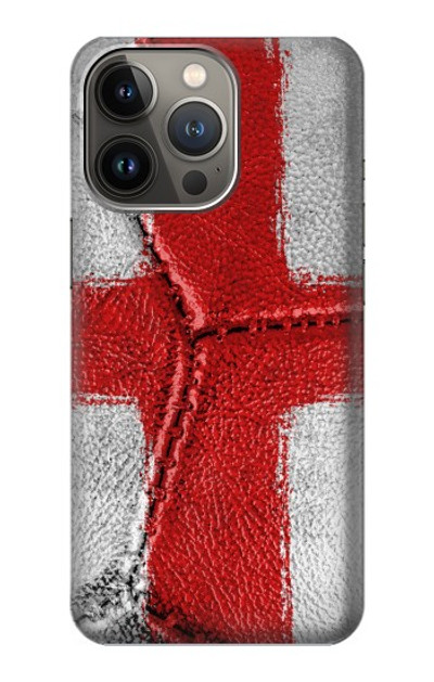 S3316 England Flag Vintage Football Graphic Case Cover Custodia per iPhone 14 Pro