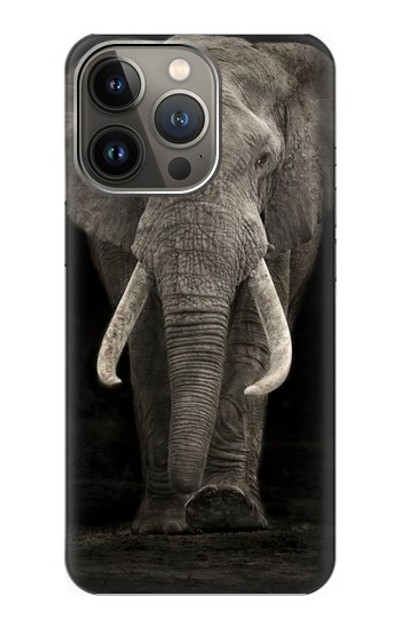 S3496 African Elephant Case Cover Custodia per iPhone 14 Pro