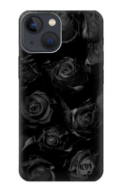 S3153 Black Roses Case Cover Custodia per iPhone 14 Plus