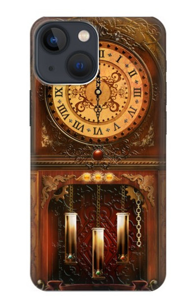 S3174 Grandfather Clock Case Cover Custodia per iPhone 14 Plus