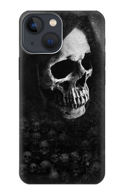 S3333 Death Skull Grim Reaper Case Cover Custodia per iPhone 14 Plus