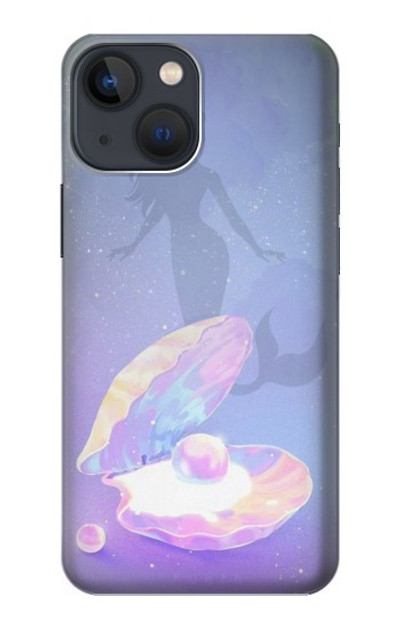 S3823 Beauty Pearl Mermaid Case Cover Custodia per iPhone 14 Plus