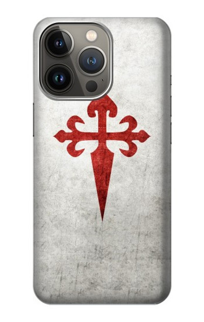 S3200 Order of Santiago Cross of Saint James Case Cover Custodia per iPhone 14 Pro Max