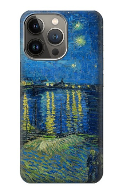 S3336 Van Gogh Starry Night Over the Rhone Case Cover Custodia per iPhone 14 Pro Max