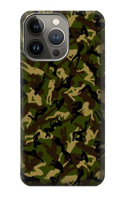 S3356 Sexy Girls Camo Camouflage Case Cover Custodia per iPhone 14 Pro Max