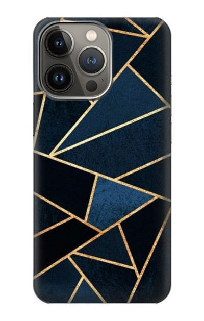 S3479 Navy Blue Graphic Art Case Cover Custodia per iPhone 14 Pro Max