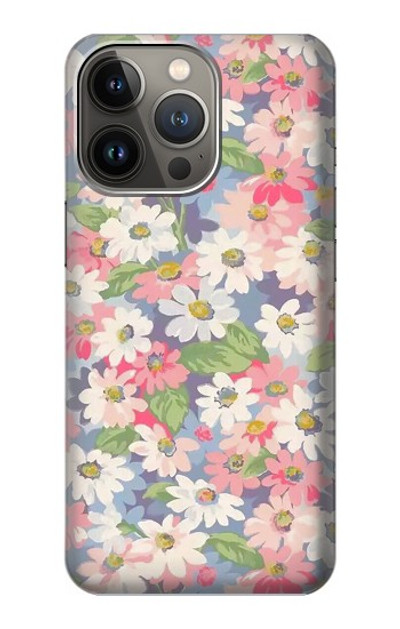 S3688 Floral Flower Art Pattern Case Cover Custodia per iPhone 14 Pro Max