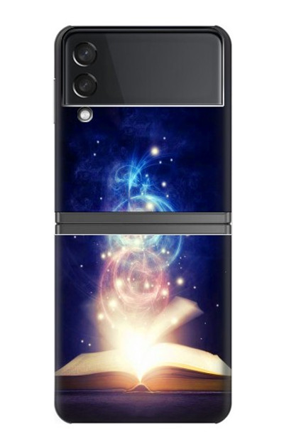 S3554 Magic Spell Book Case Cover Custodia per Samsung Galaxy Z Flip 4