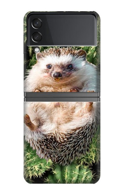 S3863 Pygmy Hedgehog Dwarf Hedgehog Paint Case Cover Custodia per Samsung Galaxy Z Flip 4