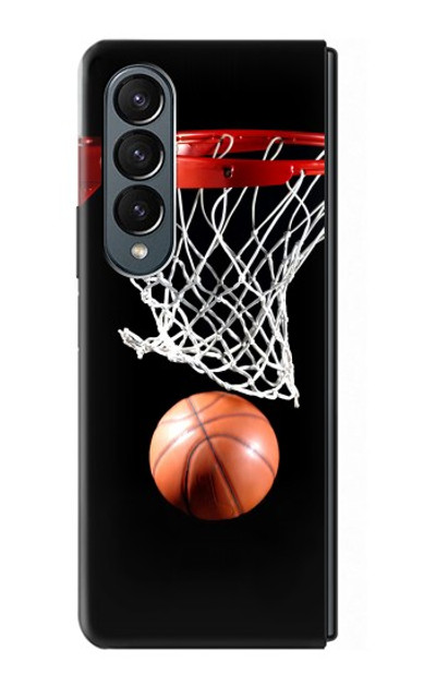 S0066 Basketball Case Cover Custodia per Samsung Galaxy Z Fold 4