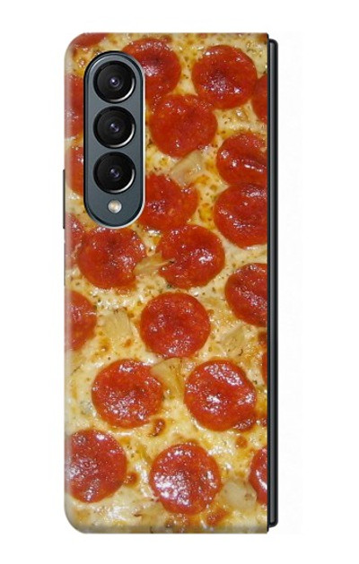 S0236 Pizza Case Cover Custodia per Samsung Galaxy Z Fold 4 S0236 Pizza Case Cover Custodia per Samsung Galaxy Z Fold 4