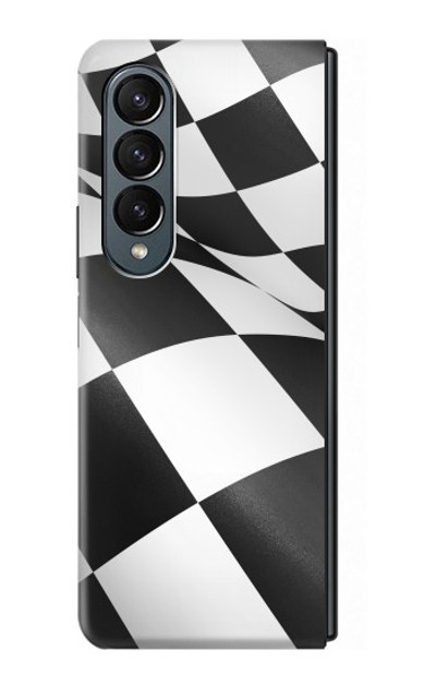 S2408 Checkered Winner Flag Case Cover Custodia per Samsung Galaxy Z Fold 4 S2408 Checkered Winner Flag Case Cover Custodia per Samsung Galaxy Z Fold 4