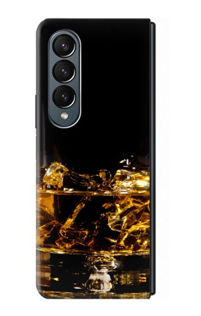 S2742 Ice Whiskey Whisky Glass Case Cover Custodia per Samsung Galaxy Z Fold 4