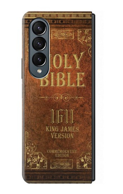 S2890 Holy Bible 1611 King James Version Case Cover Custodia per Samsung Galaxy Z Fold 4 S2890 Holy Bible 1611 King James Version Case Cover Custodia per Samsung Galaxy Z Fold 4