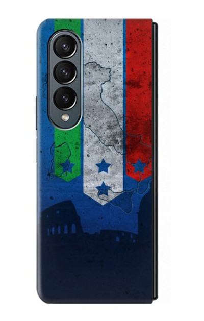 S2983 Italy Football Soccer Case Cover Custodia per Samsung Galaxy Z Fold 4