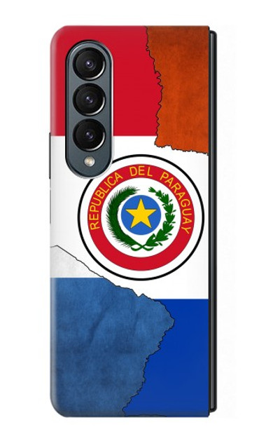 S3017 Paraguay Flag Case Cover Custodia per Samsung Galaxy Z Fold 4 S3017 Paraguay Flag Case Cover Custodia per Samsung Galaxy Z Fold 4