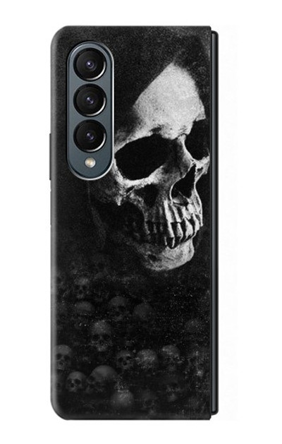 S3333 Death Skull Grim Reaper Case Cover Custodia per Samsung Galaxy Z Fold 4