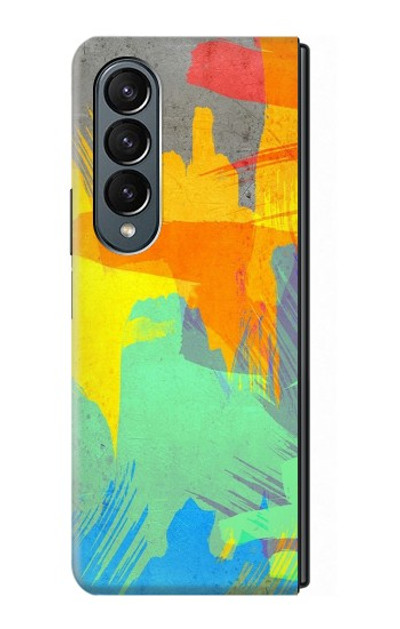 S3423 Brush Stroke Case Cover Custodia per Samsung Galaxy Z Fold 4 S3423 Brush Stroke Case Cover Custodia per Samsung Galaxy Z Fold 4