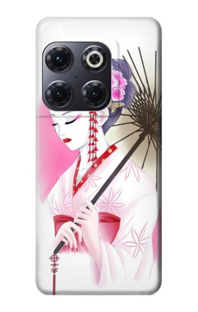 S2579 Japanese Traditional Geisha Kimono Case Cover Custodia per OnePlus 10T