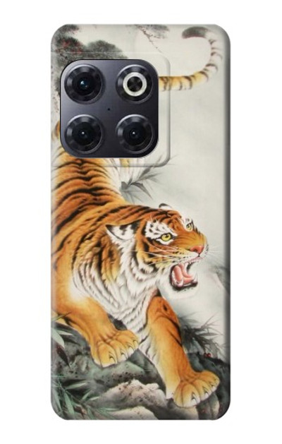 S2751 Chinese Tiger Brush Painting Case Cover Custodia per OnePlus 10T