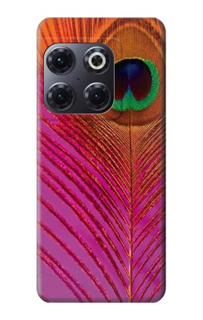 S3201 Pink Peacock Feather Case Cover Custodia per OnePlus 10T