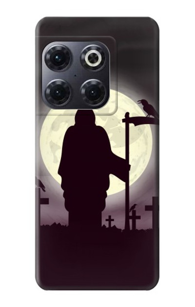 S3262 Grim Reaper Night Moon Cemetery Case Cover Custodia per OnePlus 10T