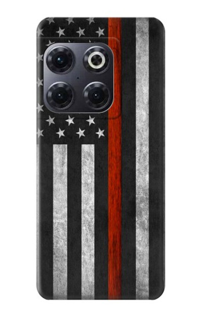 S3472 Firefighter Thin Red Line Flag Case Cover Custodia per OnePlus 10T