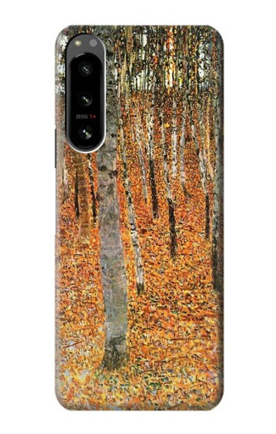 S3380 Gustav Klimt Birch Forest Case Cover Custodia per Sony Xperia 5 IV