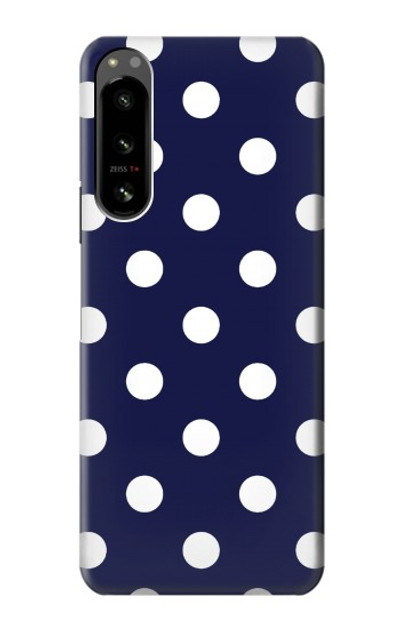 S3533 Blue Polka Dot Case Cover Custodia per Sony Xperia 5 IV