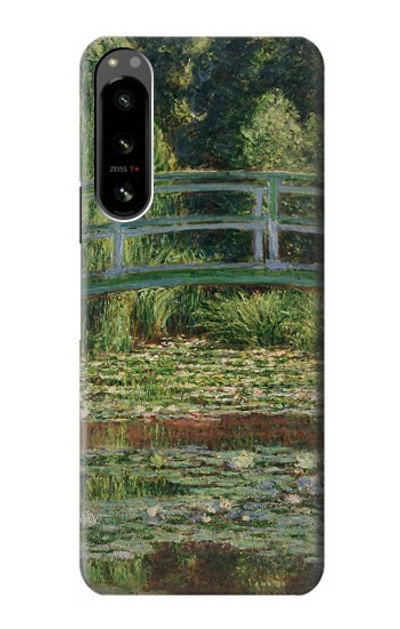 S3674 Claude Monet Footbridge and Water Lily Pool Case Cover Custodia per Sony Xperia 5 IV