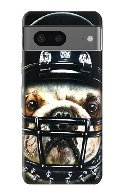 S0098 Bulldog American Football Case Cover Custodia per Google Pixel 7