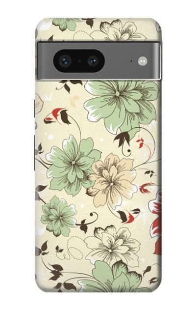 S2179 Flower Floral Vintage Art Pattern Case Cover Custodia per Google Pixel 7