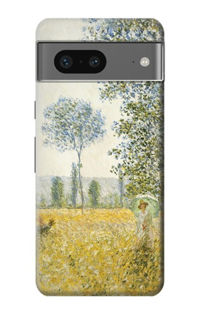 S2682 Claude Monet Fields In Spring Case Cover Custodia per Google Pixel 7