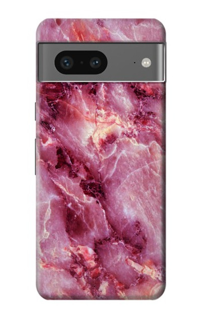 S3052 Pink Marble Graphic Printed Case Cover Custodia per Google Pixel 7