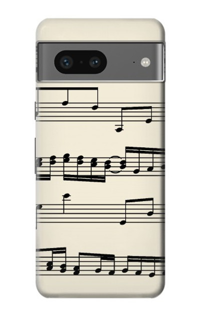 S3082 Music Sheet Case Cover Custodia per Google Pixel 7