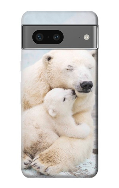 S3373 Polar Bear Hug Family Case Cover Custodia per Google Pixel 7