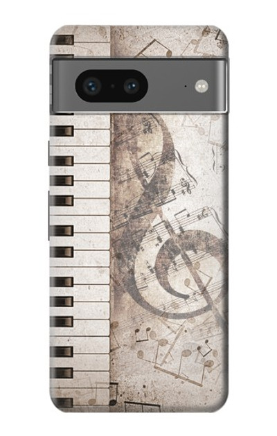S3390 Music Note Case Cover Custodia per Google Pixel 7