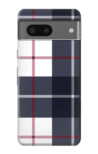 S3452 Plaid Fabric Pattern Case Cover Custodia per Google Pixel 7