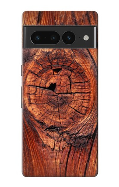 S0603 Wood Graphic Printed Case Cover Custodia per Google Pixel 7 Pro