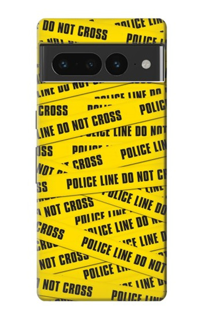 S2088 Police Line Do Not Cross Case Cover Custodia per Google Pixel 7 Pro