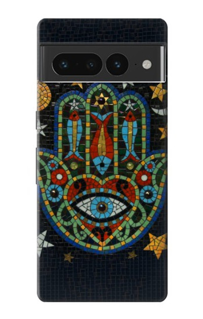 S3175 Hamsa Hand Mosaics Case Cover Custodia per Google Pixel 7 Pro