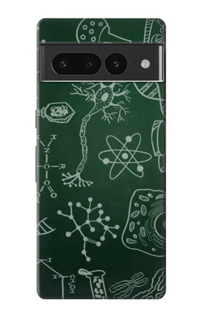 S3211 Science Green Board Case Cover Custodia per Google Pixel 7 Pro