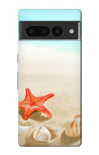 S3212 Sea Shells Starfish Beach Case Cover Custodia per Google Pixel 7 Pro