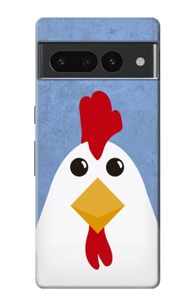 S3254 Chicken Cartoon Case Cover Custodia per Google Pixel 7 Pro