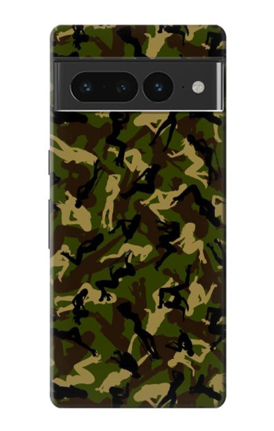 S3356 Sexy Girls Camo Camouflage Case Cover Custodia per Google Pixel 7 Pro