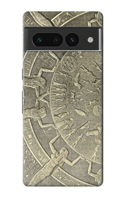 S3396 Dendera Zodiac Ancient Egypt Case Cover Custodia per Google Pixel 7 Pro
