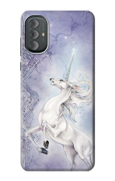 S1134 White Horse Unicorn Case Cover Custodia per Motorola Moto G Power 2022, G Play 2023