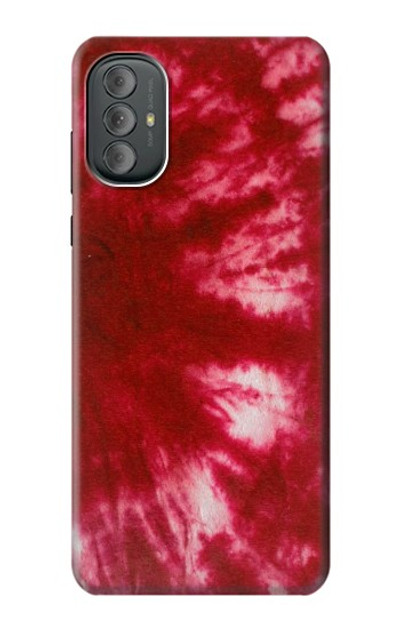 S2480 Tie Dye Red Case Cover Custodia per Motorola Moto G Power 2022, G Play 2023