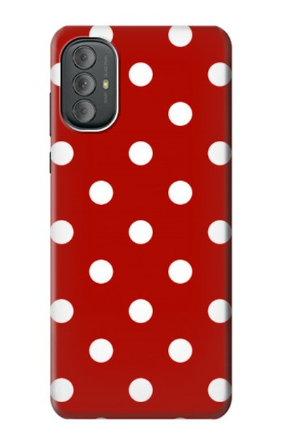 S2951 Red Polka Dots Case Cover Custodia per Motorola Moto G Power 2022, G Play 2023