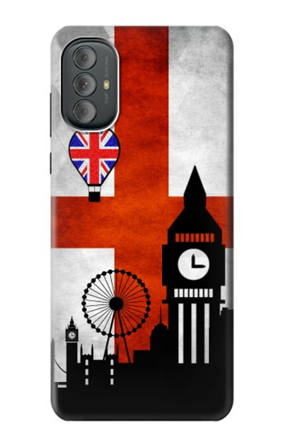 S2979 England Football Soccer Case Cover Custodia per Motorola Moto G Power 2022, G Play 2023